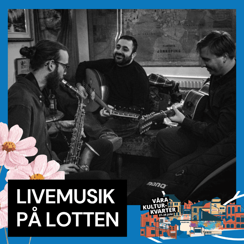 Livemusik med Uruk Trio på ÖK kolonilott 